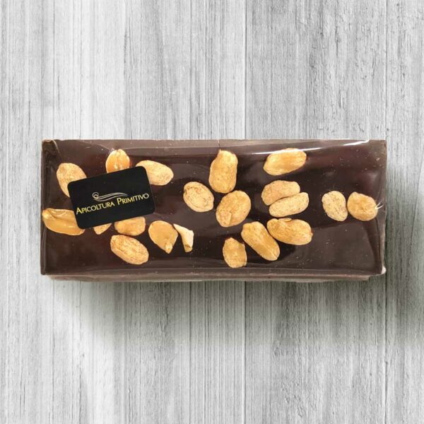 Cioccolato fondente 54% con arachidi salate